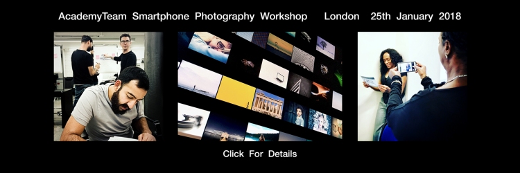 mobile photography course workshop academyteam.co.uk london smartphone
